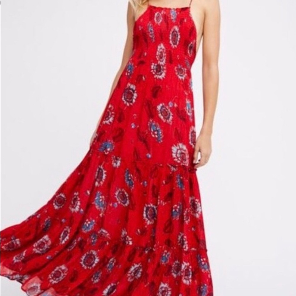 Free People garden party maxi dress